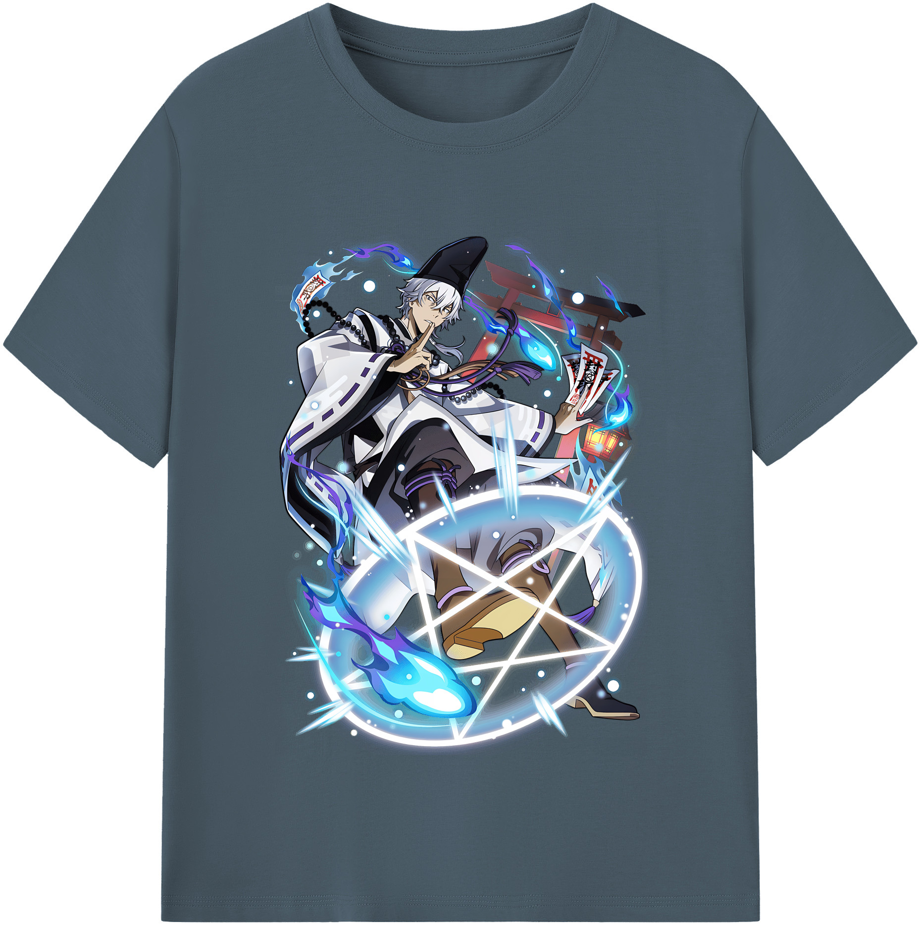 （画像用） 文豪ストレイドッグス Bungo Stray Dogs 綿100％半袖Tシャツ（フロントプリント）